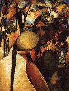 August Macke Indianer oil painting on canvas